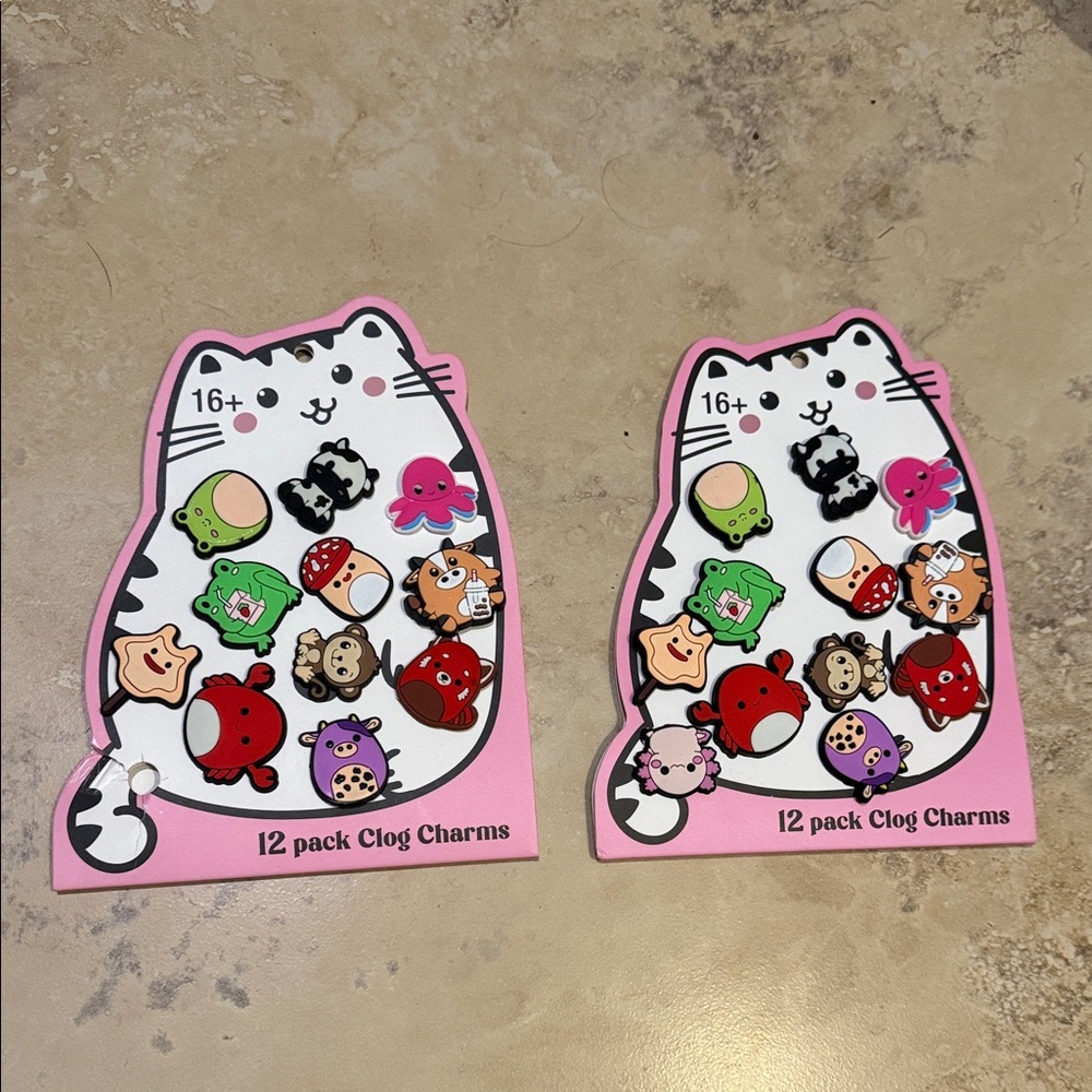 NWT! Set of 2️⃣ Cute Animal Clog Charms Packs (12 Per Pack)